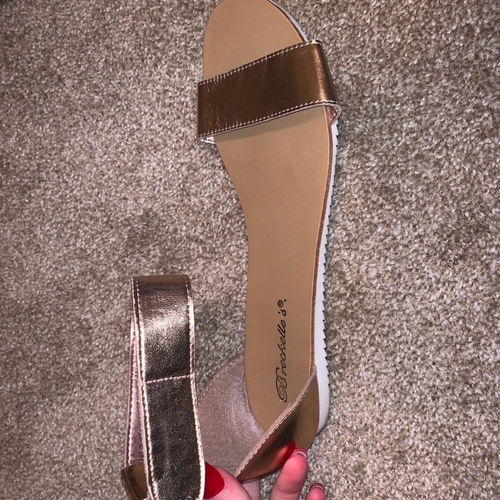 Rose Gold Sandals